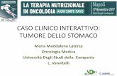 CASO CLINICO INTERATTIVO: TUMORE DELLO STOMACOmedia.aiom.it/userfiles/files/doc/AIOM-Servizi/slide/20171117NA_15... · personale medico con competenza nel settore della nutrizione