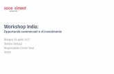 Template Istituzionale CDP · 2017-04-20 · 4 Le nostre aree di intervento Dal credito all’esportazione all’investimento diretto 2 Uno sguardo al paese India ... potenziale ma