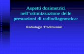 Aspetti dosimetrici nell’ottimizzazione delle ... - Presentazioni RPO/DE... · radiodiagnostica che in medicina nucleare ...
