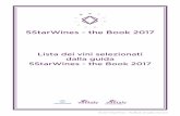 5StarWines - the Book 2017 · selezionati per l’inserimento nella guida “5 star wines the ... barolo docg del comune di serralunga d’alba 2013 azienda agr. rivetto dal 1902