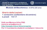 Corso di laurea in ingegneria Biomedica A.A. 2017/2018 ...people.unica.it/morenaarba/files/2012/04/1-Fondamenti-di-chimica... · Fondamenti di chimica organica ... Introduzione alla