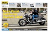 | Prova su strada | Moto Guzzi California Custom 1400dem.moto.it/magazine/motoit-magazine-n-96.pdf · lissoidale dotato d’illuminazione diurna con led DRL, ... In movimento il montaggio