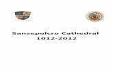 Sansepolcro Cathedral 1012-2012 · combina con l'anidrite carbonica dell’aria generando una pellicola di carbonato di calcio (carbonatazione): i cristalli di carbonato di calcio,