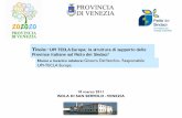 Titolo: UPI TECLA Europa: la struttura di supporto delle ...politicheambientali.provincia.venezia.it/sites/default/files/6... · scambi di staff e twinning di lunga durata durante