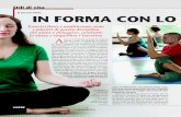 , IN FORMA CON LO YOGA ... · posizioni o posture utilizzate nell’Hatha yoga IN FORMA CON LO YOGA Esercizi fisici e meditazione sono i pilastri di questa disciplina che aiuta a