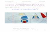 LICEO ARTISTICO TERAMO - tecnogabryblog.files.wordpress.com · Liceo Artistico Statale Teramo Appunti di Disegno Geometrico prof. Rocco Garibaldi