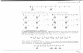 e ritmo.pdf · Le sequenze precedenti possono essere ripetute con diversi ritmi della mano destra, ad esempio raddoppiando la pennata: ... Suonare la chitarra I UNtTÅ 16