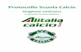 Protocollo Scuola Calcioalitaliacalcio.it/wp-content/uploads/2016/09/ProgrammaTecnico... · La scuola calcio A.S.D. Alitalia Calcio in base ai dettami della Federazione e all’esperienza