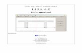 Prof. Ing. Marco Andrea Pisani LISA 4 - calcolo strutturale · sezioni (sezione di 1^ fase) in calcestruzzo armato (normale, precompresso o parzialmente precompresso), muratura o
