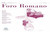 ANNO LXVI dell’Ordine degli Avvocati di Roma Foro ... · Disegno di copertina:Rodrigo UGARTE _____ _____ Foro Romano ... mese di ottobre 2015 alla metà del mese di maggio 2016,