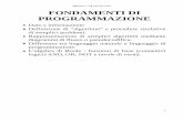 Algoritmi Ing Daniele Corti FONDAMENTI DI PROGRAMMAZIONEwin.ingdanielecorti.it/dispense/computerscience/level2/Teoria/01...1 FONDAMENTI DI PROGRAMMAZIONE Dato e informazione Definizione