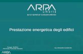 Prestazione energetica degli edifici - Arpa Umbria · Prestazione energetica degli edifici ... prestazione energetica per la climatizzazione invernale ... per la determinazione dell’indice