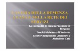 La continuità di cura in Provincia di Bergamo Nuclei … Direzione Sanitaria della RSA (o per delega il medico del NA) dovrà previamente verificare (direttamente o indirettamente