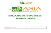 Gruppo di lavoro: Studio De Falco Commercialisti SOCIALE_anno 2008.pdf · organica e della frazione non recuperabile; ... raggiungendo e superando la dotazione prevista dal Piano.