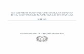 Rapporto sullo Stato del Capitale Naturale in Italia · SECONDO RAPPORTO SULLO STATO DEL CAPITALE NATURALE IN ITALIA 2018 Comitato per il Capitale Naturale
