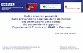 Reti e alleanze possibili: dalla prevenzione degli ... · Gli infortuni domestici rappresentano un problema di Sanità Pubblica per ... incidenti domestici Ogni anno in Italia avvengono
