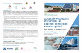 obiettivi: ACCESSO VASCOLARE IN EMODIALISI: approcci .Silvia Mambelli - Resp. Dir. Infermieristica