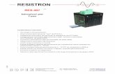 RESISTRON - ropex.de · della temperatura di termoconduttori idonei seguendo attentamente le disposizioni, le indicazioni e le avver-tenze contenute nelle presenti istruzioni. L’inosservanza