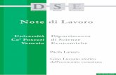 D S E - unive.it · dell’economia veneziana Paola Lanaro Dipartimento Scienze Economiche No. 08/NL/2006 Dipartimento ... riassumendo in modo denso e sobrio il carattere e l’approccio
