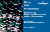 Presentazione di PowerPoint - .Bike economy - RAPPORTO ARTIBICI 2017 CONFARTIGIANATO Enrico Quintavalle,