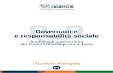 Governance e responsabilità sociale - Fondazione Unipolis · tivi saggi raccolti in questa pubblicazione, un contributo impor-tante non solo di analisi e riflessione, ma anche uno