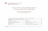 Corso di Laurea Magistrale in Scienze Storiche (LM-84)filosofiaestoria.unical.it/wp/wp-content/uploads/2018/05/SCIENZE_S... · Storia generale ed europea 9 I I Storia dell’Italia
