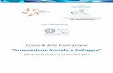 “Innovazione Sociale e Sviluppo” - UGDCEC Napoli · Ogni azione deve rispondere a tre domande fondamentali: ... esperienza in Italia e all’estero sulle politihe di siluppo eonomio