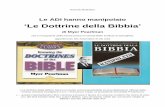 ‘Le Dottrine della Bibbia’ - La nuova Via · Giacinto Butindaro Le ADI hanno manipolato ‘Le Dottrine della Bibbia’ di Myer Pearlman che fu insegnante della Parola presso il