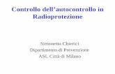 Controllo dell’autocontrollo in Radioprotezionefile... · Radioprotezione Simonetta Chierici Dipartimento di Prevenzione ASL Città di Milano. ... qualità nel Documento”Manuale