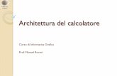 2 Architettura del calcolatore - Manuel Roveri, Ph.D.roveri.faculty.polimi.it/wp-content/uploads/2_Architettura_del... · di Milano Il modello di Von Neumann ... logico dell’architettura