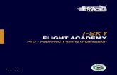 FLIGHT ACADEMY · •navigazione di notte •meteorologia NR |Night Rating REQUISITI •essere in possesso di una ... • 10 ore volo basico strumentale IFR su aeroplano IFR o simulatore