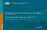 Questioni di Economia e Finanza - Banca d'Italia · Rispetto alla logica del case study aziendale, la ... anche per mezzo di un colloquio ... sono stati intervistati 1 professionista