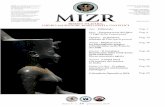 MIZR é uno strumento di divulgazione interna che presenta ... · “Considerazioni sull’Iniziazione”, testo che un buon Maestro Tegolatore dovrebbe conoscere a memoria) sono