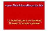 La Mobilizzazione del Sistema Nervoso in terapia manualefisiokinesiterapia-news.it/download/mobilizsnp.pdf · Parte anteriore del gomito. La neurotensione anomala: Sviluppo del dolore