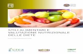 a cura di Maria Bonaventura Forleo - sinab.it Unimol_25_07_DEF.pdf · dell’adeguatezza della razione alimentare assunta giornalmente rispetto ai Livelli di Assunzione Raccomandati