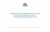 CONTABILITA’ - comune.boscochiesanuova.vr.it · REGOLAMENTO DI CONTABILITA’ ARMONIZZATA Approvato con deliberazione del Consiglio Comunale n. 1 del 28-01-2019