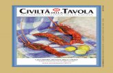 CIVILTÀ TAVOLA ISSN 1974-2681 · ari Accademici, la cucina re-gionale italiana è tradizionale e si basa sull’uso dei prodotti locali. Una condizione che trova dif- ... contempo