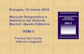 DSM-5 - Ordine degli Psicologi dell'Emilia-Romagna · parte di esperti, che sono stati utilizzati per valutare in modo estensivo i criteri ... Scala di valutazione dei sintomi trasversali