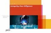 Integrity Due Diligence. Integrity Due Diligence_PwC Italy-1.pdf · Obiettivo delle analisi di Integrity Due Diligence ... contabile e statistico a supporto di accertamenti di sospette