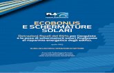 ECOBONUS E SCHERMATURE SOLARI - schiliromario.it · prorogare al 31 dicembre 2015 la detrazione fiscale del 65% per gli interventi di riqualificazione energetica degli edifici esistenti