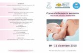 brochure corso allattamento - aicpam.org · L’evento è destinato a Medici, Infermieri, Ostetriche, OSS. Numero crediti ECM previsti 19,2 ... 8.30 Accoglienza dei partecipanti e