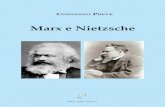 Marx e Nietzsche - Editrice Petite · PDF fileCostanzo Preve Marx e Nietzsche INDICE INTRODUZIONE LA CATENA DEI PERCHÉ CAPITOLO PRIMO MARX, NIETZSCHE E LA RISPOSTA DIVERSA AD UN COMUNE