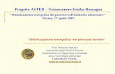 Progetto ASTER – Unioncamere Emilia-Romagnafirst.aster.it/doc/presentazioni/unioncamere/170407/Massini_170407.pdf · Latte 354 Prodotto kcal/kg. ... Vapore di flash: m x [kg h-1]