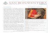 San Bonaventura - seraphicum.org · San Bonaventura Newsletter della Pontificia Facoltà Teologica “San Bonaventura” Seraphicum ... organismi centrali non può essere compromessa