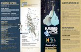 Il Planetario del Parco programma 2016 - Oros Toscana · Il sempre maggiore interesse alle attività didattiche e divulgative promosse dal Planetario del Parco Nazionale Foreste Casentinesi
