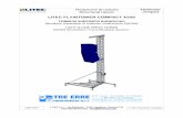 Relazione di calcolo Flyintower Structural report compact · Relazione di calcolo Structural report LITEC FLYINTOWER COMPACT X30S TORRE DI SUPPORTO AUDIO/LUCI Struttura modulare in