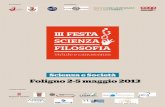 Foligno 2-5 maggio 2013 - anisn.it Scienze e Filosofia 2013.pdf · Paolo Prodi Palazzo Trinci Sala Rossa ore 17.00 Pz 3/05 Paolo Zellini Sala Conferenze Casse dell’Umbria ore 19.00