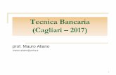 Tecnica Bancaria (Cagliari 2017) - Università di Cagliaripeople.unica.it/mauroaliano/files/2017/02/Il-Bilancio-delle-Banche... · 2 L’impatto degli IAS nelle valutazioni di fine