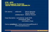 CTS - NTD - ctimonzabrianza.it · famiglie e agli operatori educativi del territono sull'uso di strumenti tecnologici e informatici a sostegno ... per interventi di formazione mirata