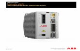 ABB motion control Manuale utente Servoazionamento ... · Descrizione dell'hardware ... Installazione dei componenti elettrici: ingresso CA, motore e freno